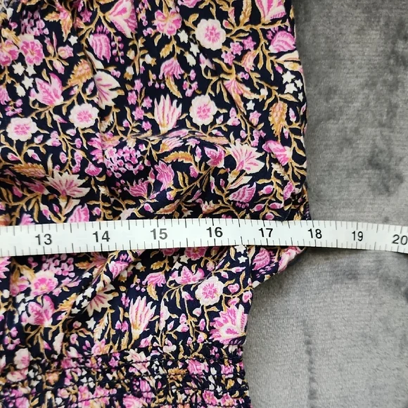 Old Navy Floral Maxi Dress With Pockets - Picture 4 of 8
